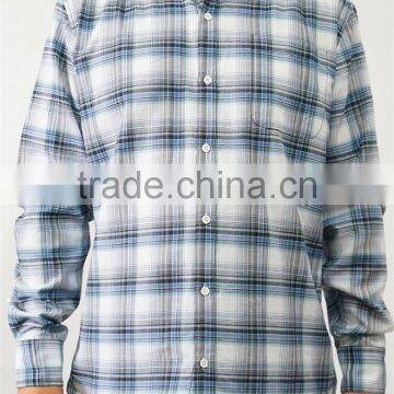 100% Cotton Yarn Dye Long Sleeve Shirt, Men Long Sleeve Shirt, Spring/fall Shirt photo-3