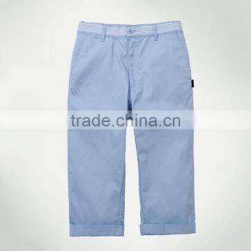 Custom School Student Boys' and Girls' Trousers 2017 Summer New England Children's Navigation Wind Pants Cropped Trousers photo-4