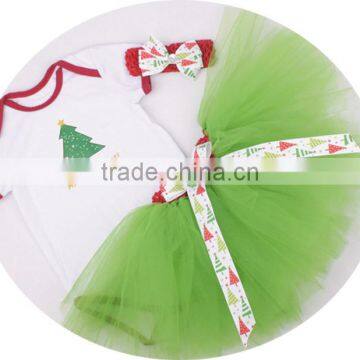 2017 Hot Sale Wholesale Fashion Children Clothes ChristmasT Shirt Baby Clothes Clothing Set photo-3