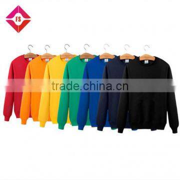 Custom Plain Collared Sweat Suits Blank Mens Sweaters Crewneck Sweatshirt2016 photo-2