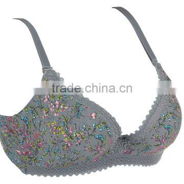 HSZ-58070 New Design Breathable Large Size Bra Underwear For Woman Bra Factory In China