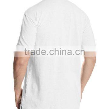 Men White Short Sleeve Uniform Work Tshirt photo-2