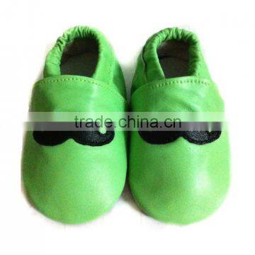 2014 soft sole baby shoes sheep skin handmade shoes