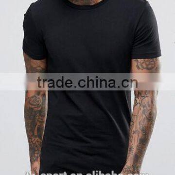 Custom Tall Tee Longline t Shirt Elongated t Shirt photo-4
