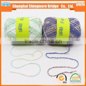 2017 New Arrival High Quality Factory Price Cotton Viscose Blend Yarn, 1/2.4Nm, Space Dyed Hand Knitting Scraf Hat Sweater Yarn photo-2