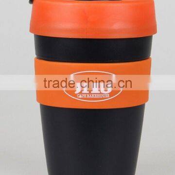 Coffee Mug for Travel with Sleeve Flip Lid