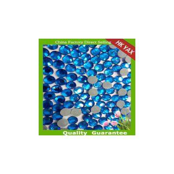lead free hotfix crystal lead free hotfix beads lead free hotfix pedreria capri blue color YX1018