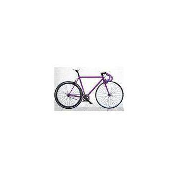 Stylish Purple Custom Decal 700C Fixed Gear Bikes Chain Guard Bicycle