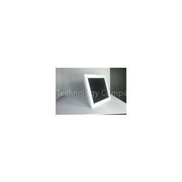 White Glass Personalised Wedding Electronic Photo Frames 12 Inch With Two Speaker