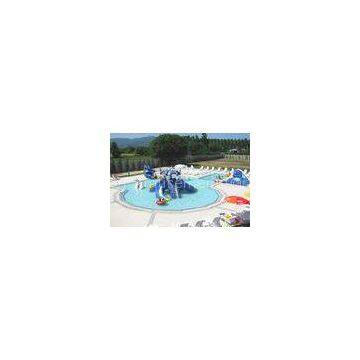 Summer Fun Octopus Fiberglass Wide Body Slide for Backyard Pools