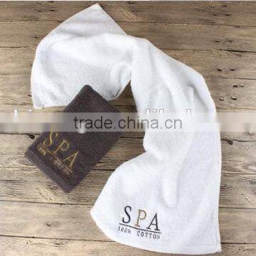 Pure Cotton Terry Spa Towel Set With Custom Embroidery Logo photo-4