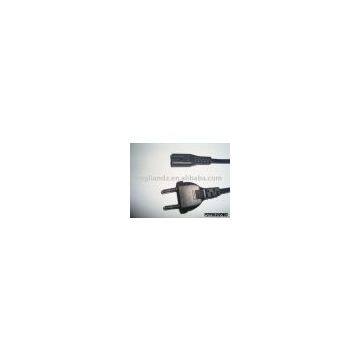 Power cable for Korea Style Plug+8 Tail power Socket cable/Plug PL-AC-09
