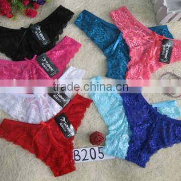 full lace material sexy girls sexy thongs