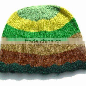 2012 women 's jacquard acrylic knitted hat