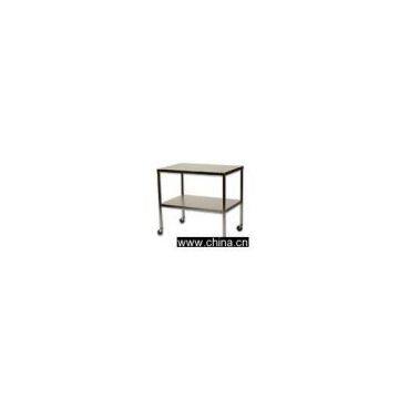 Stainless Steel Table with Shelf - 72