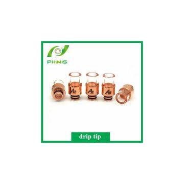 Phimis e cigarette 510 wide drip tip,pyrex glass drip tip