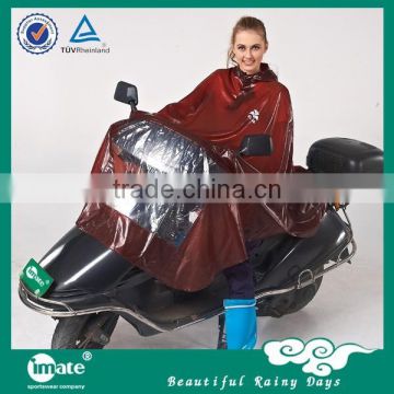 Contemporary rubber rainsuit for women