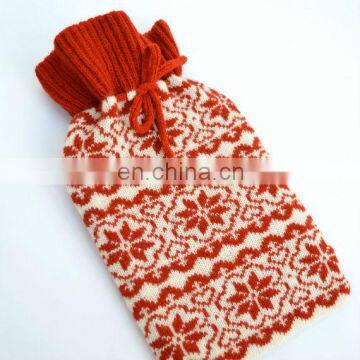 fashional pretty elegant lovely super warm soft cozy knit water bottle