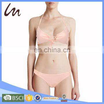 High Quality Custom latest sexy girls open bikini Woman Bandage Bikini