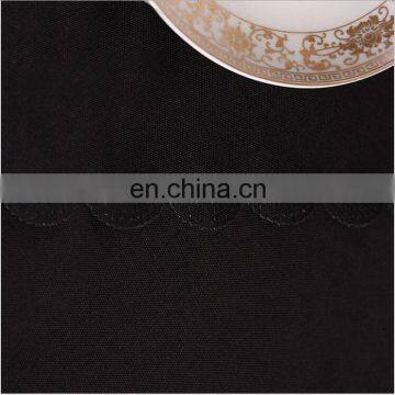 Wholesale Washable Heat Hotel Banquet Table Cloth Black Tablecloths photo-3