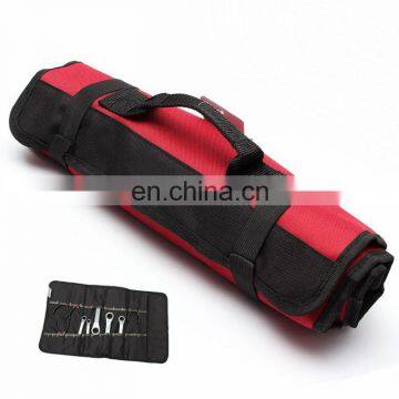 Hardware Tools Roll Plier Screwdriver Spanner Carry Case Tool Bag