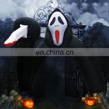 Giant Halloween Inflatable Arch For Party Decoration , Inflatable Arch With Special Shape , Outdoor Halloween Inflatables