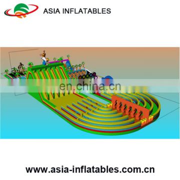 Race Wipeout Course For Sale Inflatable Tunnel Rental Inflatable Obstacle Course