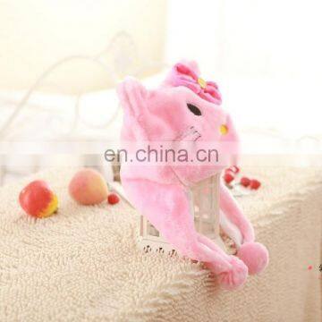 Lovely plush pig hat for sale