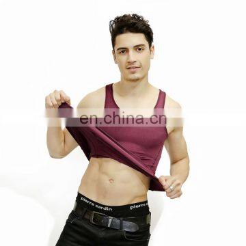 Factory As Seen On TV High Elastic Men's Body Shaper Slimming Vest Compression Shirt photo-6