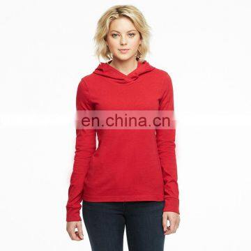 Unisex Cheap Pullover Wholesale Lightweight Plain High Quality 100% Cotton Sweatshirt Hoodies photo-3
