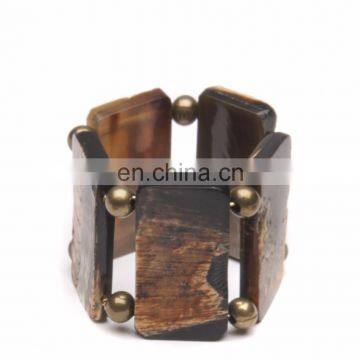 RETRO BLACK HORN BRACELET NAPKIN RING FOR HOME SPECIAL DECORATION