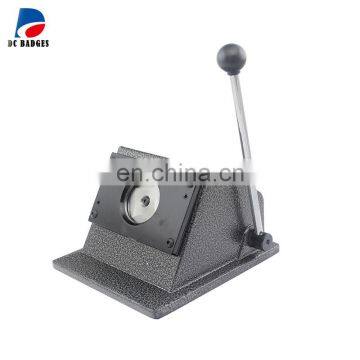 2" 50mm metal cutter round badge cutting machine cutting size 60.5mm