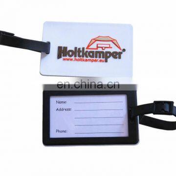 2013 favorite Soft PVC Rubber Luggage Tag