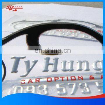 Batch Custom Printing Pvc 3d Chrome Sticker Soft Label photo-3