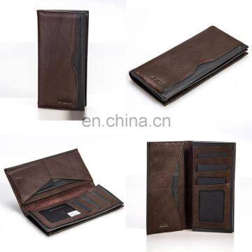 Cheap Price Human Business Young Man Genuine Leather Purse Wallet photo-5