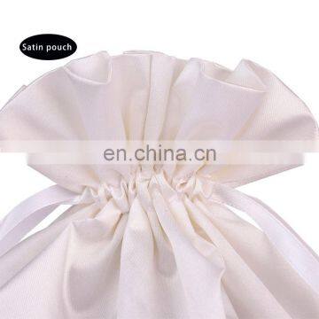 Cheap Silk Drawstring Satin Bag With Logo Printing ,Gift Satin Bag photo-5
