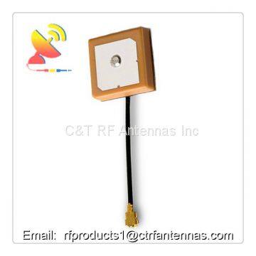Ceramic GPS Antenna 28*28mm 1575.42mhz GLONASS Internal Antenna Dielectric active Patch Antenna