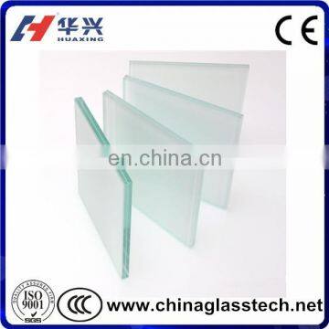 Milky White PVB Frosted Laminated Glass 6.38mm THick