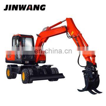 Engineering Used 8 Ton Wheel Excavator Excavator for Sale in Dubai photo-3