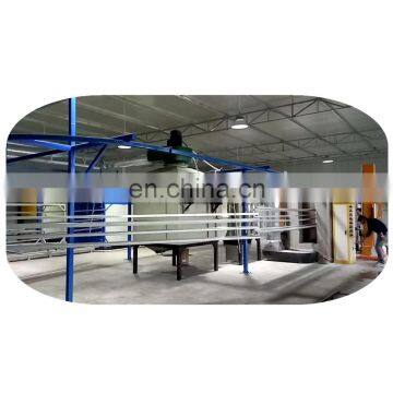 Advanced Color Powder Coating Production Line for Aluminum Windows and Doors