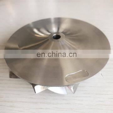 T04E Forward 61.40/82.00mm 6+6 Blades High Performance Turbo Milling/alumimun 2618/Billet Compressor Wheel photo-3