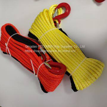 Recomen China made high strength uhmwpe winch ropes for mining or winch 12v