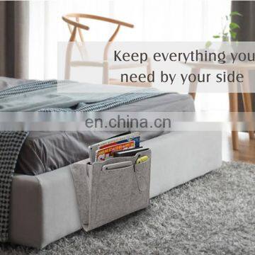 Stacker Bedside Sofa Side Felt Organizer With Pockets photo-4