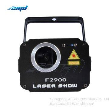 ASGD Beam 1800mW 3D Stage Laser Light RGB Animation Scan Projector Wedding Birthday Party DJ 2000 Patterns Christmas Music Disco Bar photo-3