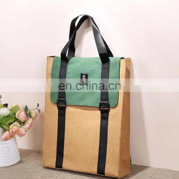 Hot Selling Kraft Paper Travel Bag Outdoor Laptop Bag New Design Backpack photo-6