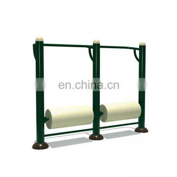 China Professional Outdoor Abdominal Muscles Arm Leg Gym Fitness Equipment Double Wheel photo-4