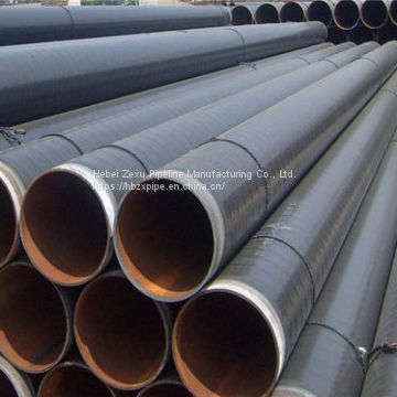 3PE anti-corrosion insulated steel tube spiral steel tube