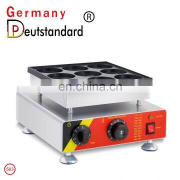 Other Snack Machines Smile Face 9pcs Mini Waffle Maker Pancake Machine photo-3