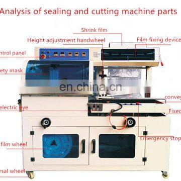 L-type Automatic Sealing and Cutting Machine Mask Packaging Machine Express Photo Frame Plastic Sealing Machine Heat Shrinking m photo-4