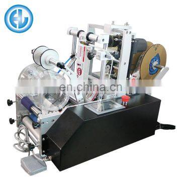 Semi Auto Labeling Machine for Round Bottles With Code Printer